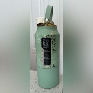 Brumate Rise 35oz Edition Golden Bloom Water Bottle Tumbler Leakproof NWT